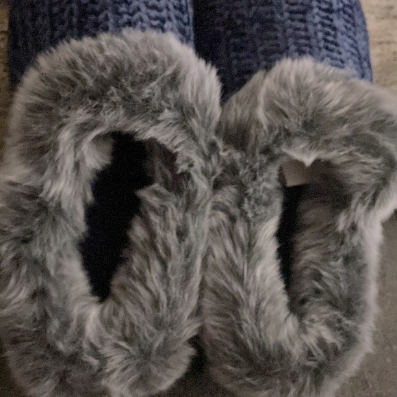 Nwt Dearfoams with memory foam slippers blue size extra largeN13 - Picture 5 of 5